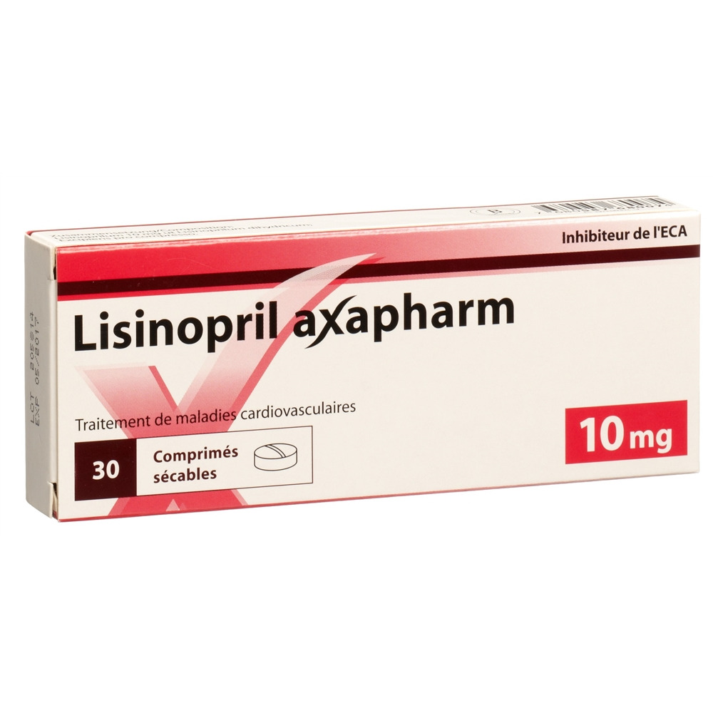 LISINOPRIL axapharm cpr 10 mg 30 pce