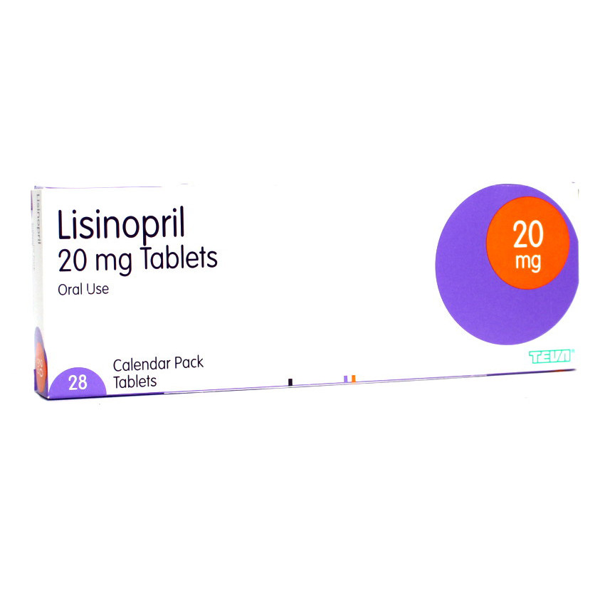 LISINOPRIL axapharm cpr 20 mg 100 pce