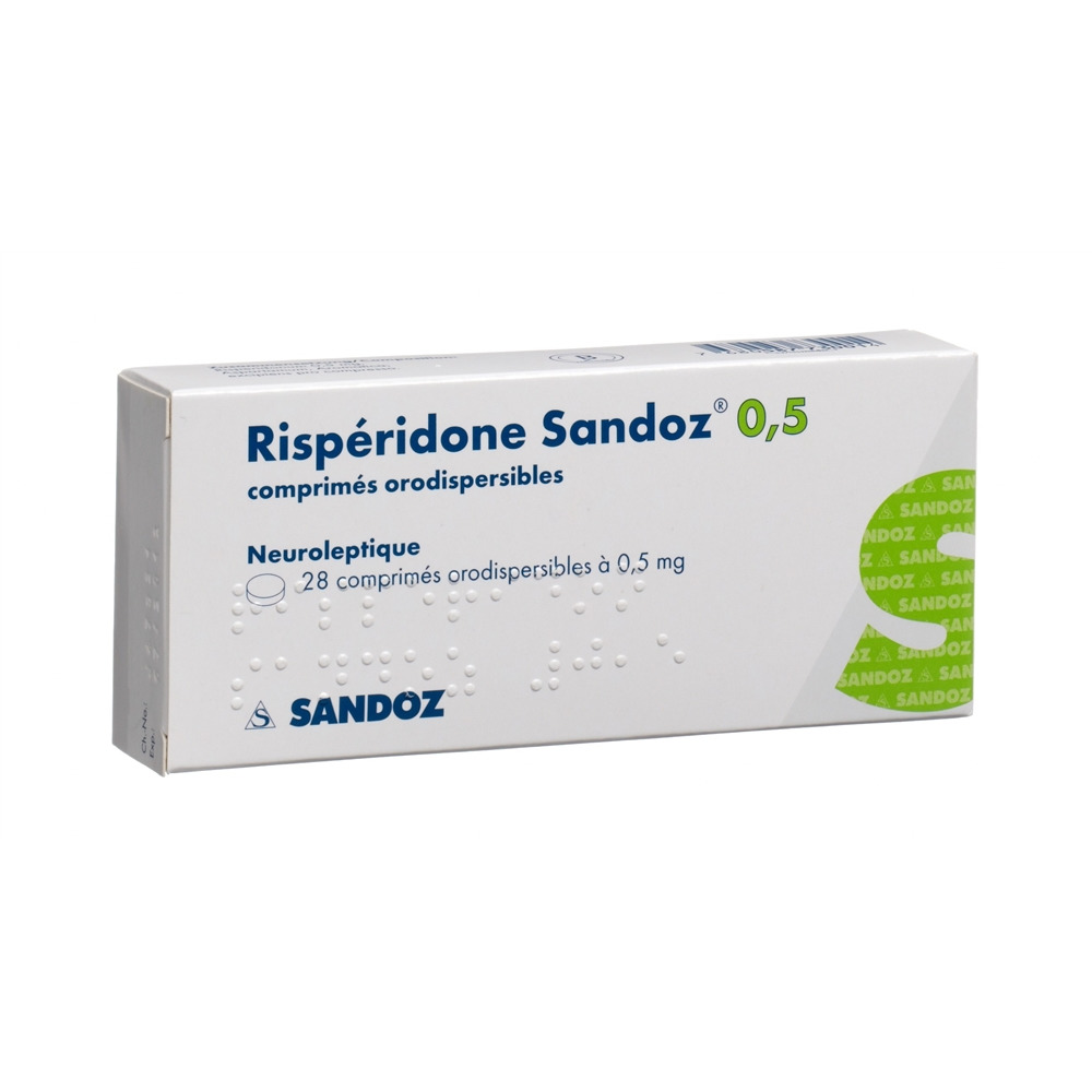 Risperidon Sandoz 0,5 mg, Schmelztabletten