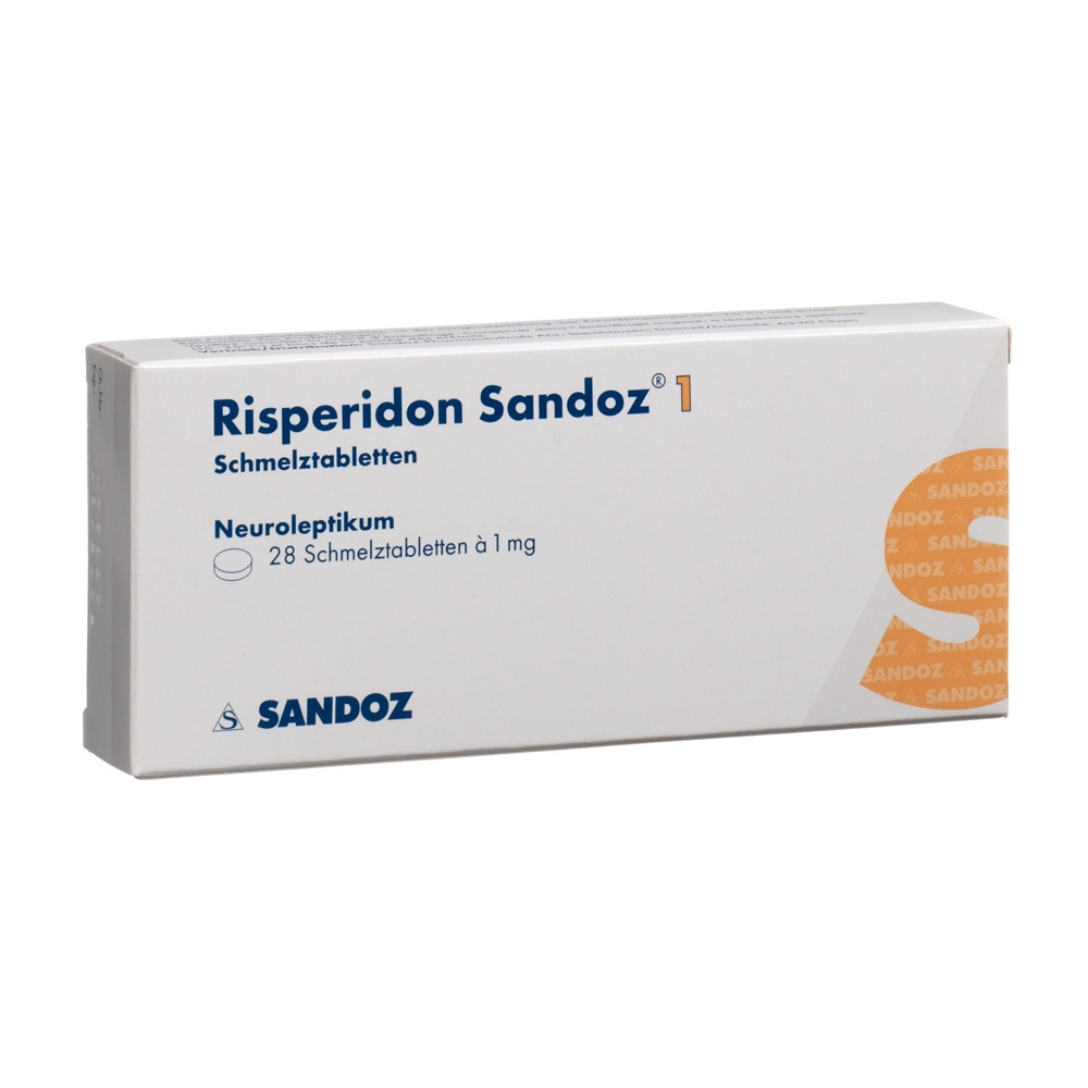 RISPERIDONE Sandoz cpr orodisp 1 mg 28 pce
