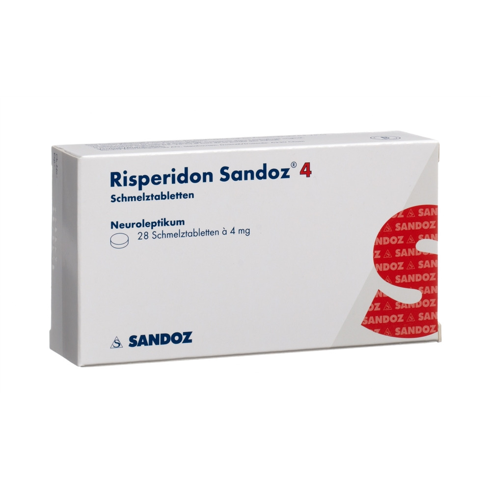 RISPERIDONE Sandoz cpr orodisp 4 mg 28 pce