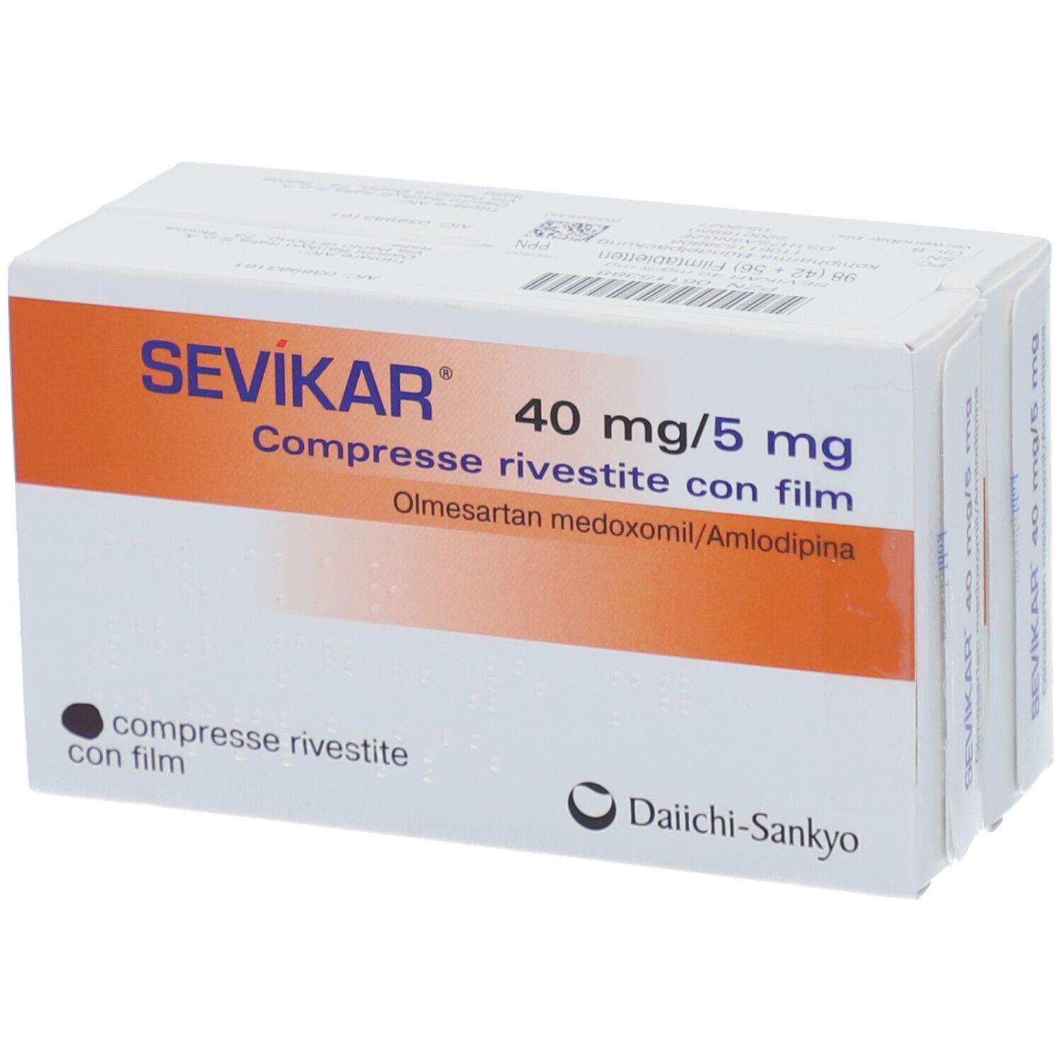 SEVIKAR cpr pell 40/5mg 98 pce