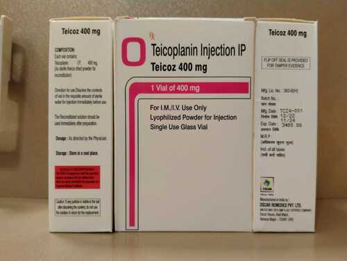 Teicoplanin-Evultis 400 mg, Polvere e solvente per soluzione iniettabile / per infusione / soluzione orale
