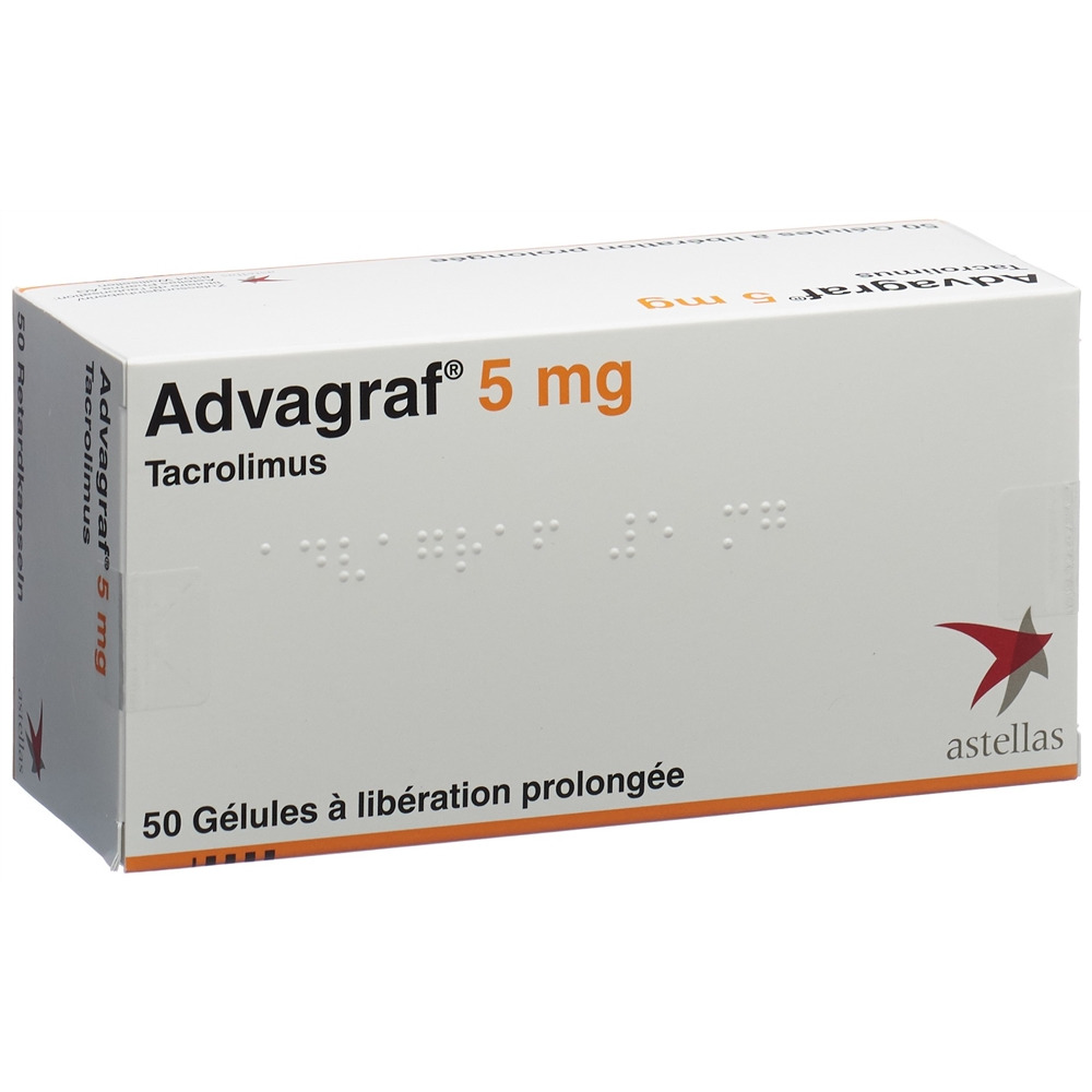 ADVAGRAF caps ret 5 mg 50 pce