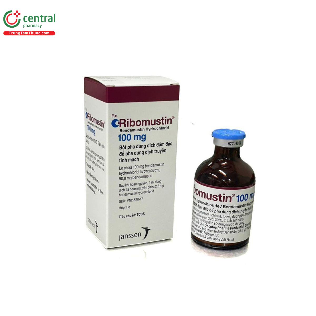 Ribomustin 100 mg, Pulver für ein Konzentrat zur Herstellung einer Infusionslösung