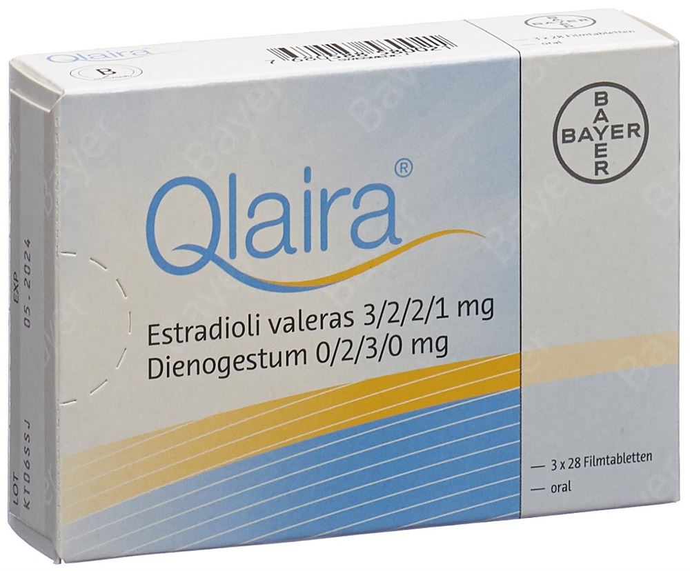 Qlaira, Filmtabletten