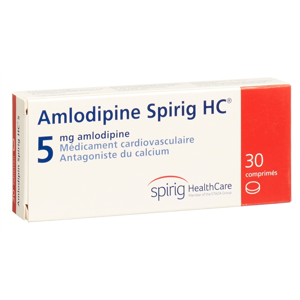 Amlodipin Spirig HC 5 mg, Tabletten