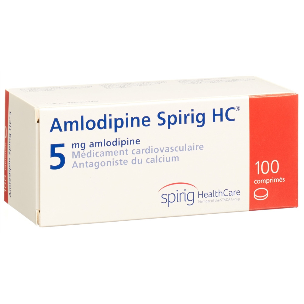 AMLODIPINE Spirig HC cpr 5 mg 100 pce