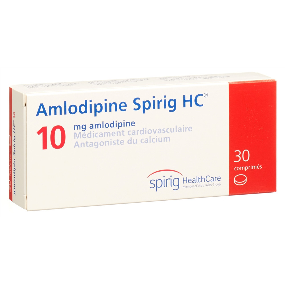 Amlodipin Spirig HC 10 mg, Tabletten