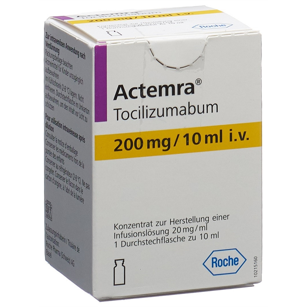Actemra 200 mg/10 ml, Konzentrat zur Herstellung einer Infusionslösung
