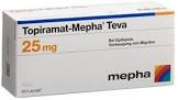 Topiramat-Mepha Teva 100 mg, Lactab