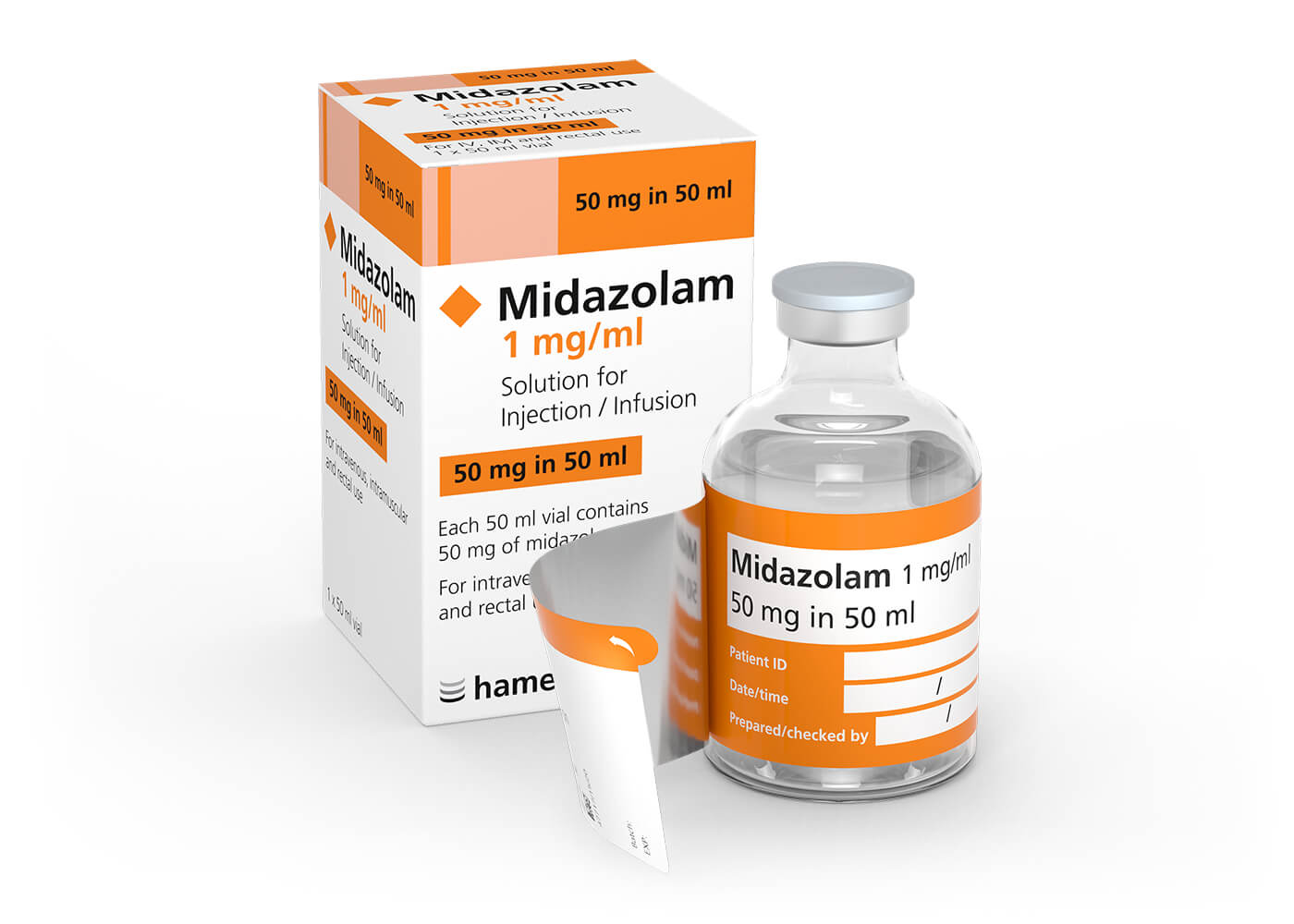 MIDAZOLAM Sintetica sol inj 15 mg/3ml 10 amp 3 ml