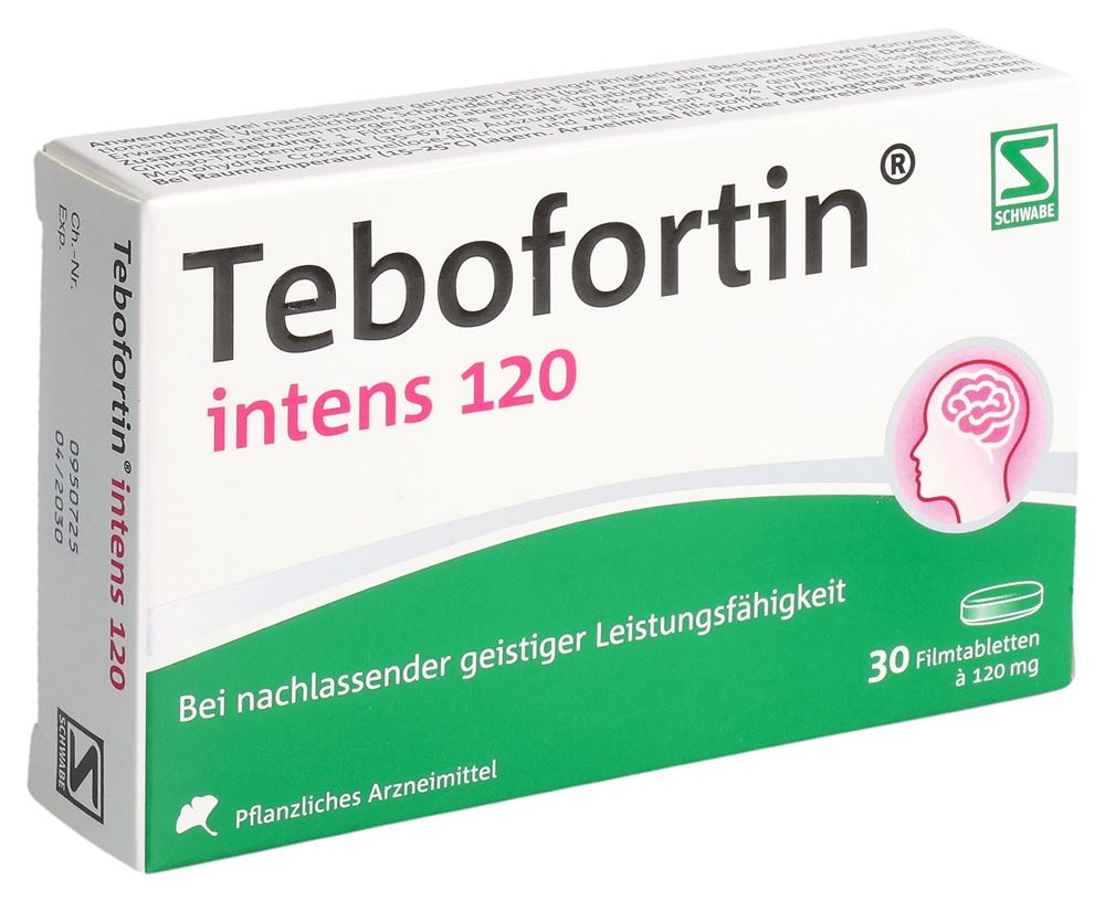 TEBOFORTIN intens 120 cpr pell 120 mg 30 pce