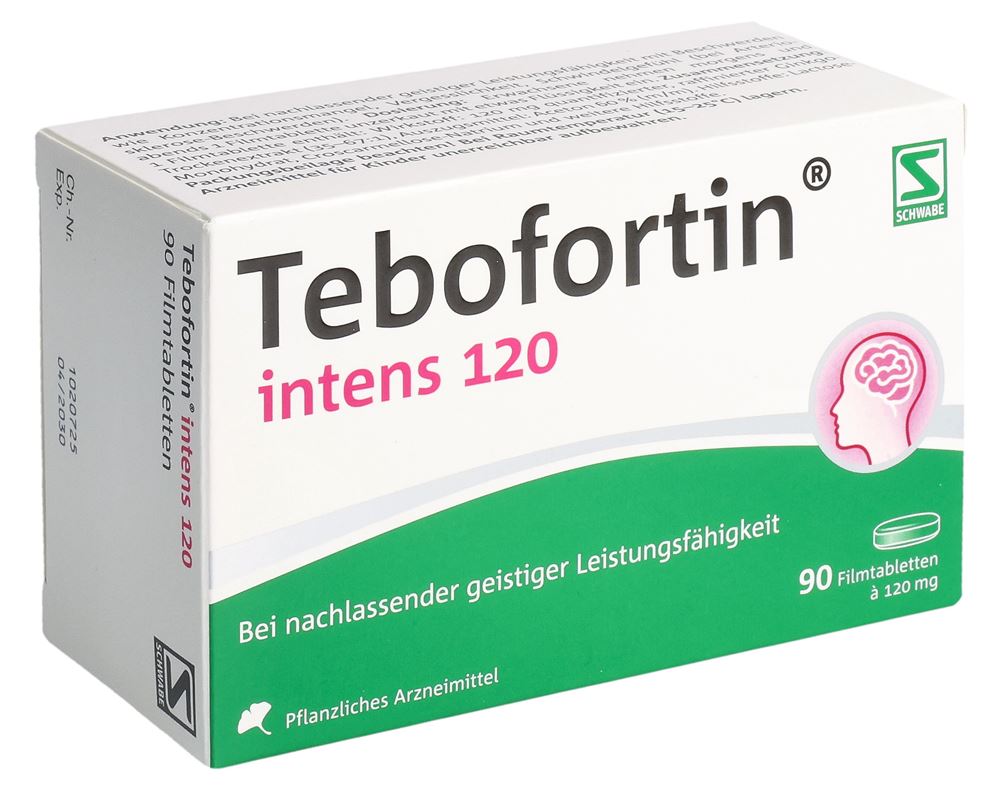 TEBOFORTIN intens 120 cpr pell 120 mg 90 pce