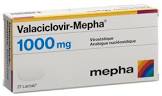 VALACICLOVIR Mepha Lactab 1000 mg 49 pce