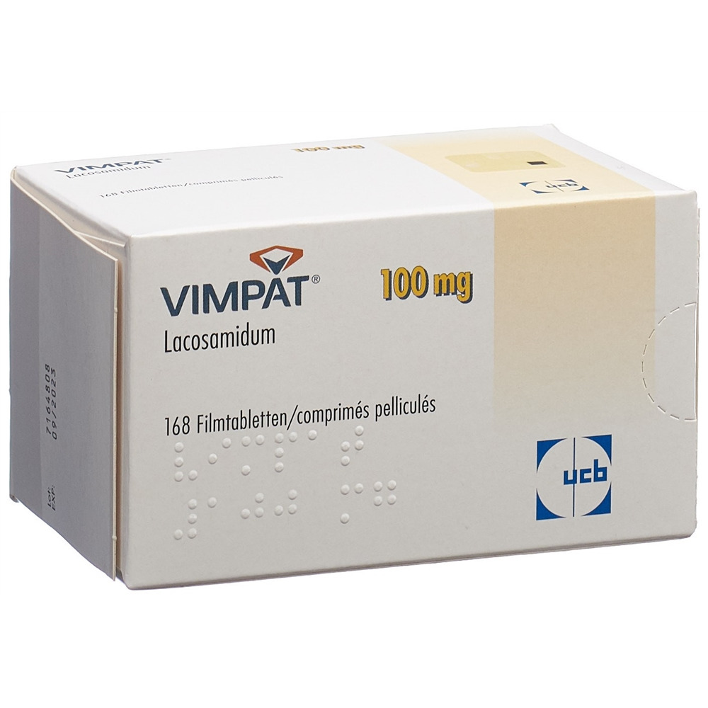Vimpat 100 mg, comprimés pelliculés