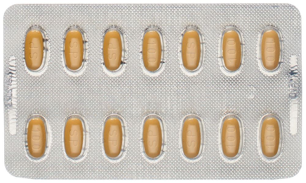 VIMPAT cpr pell 100 mg 56 pce