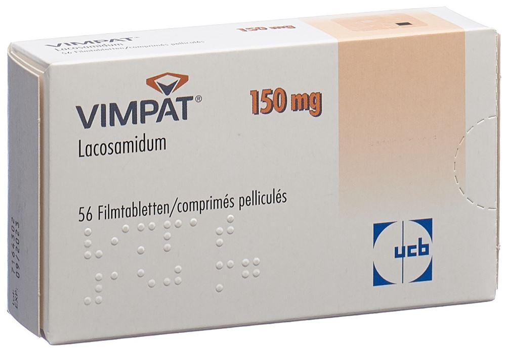 VIMPAT cpr pell 150 mg 56 pce