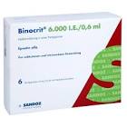 Binocrit 9000 IE/0,9 ml, Injektionslösung in Fertigspritzen