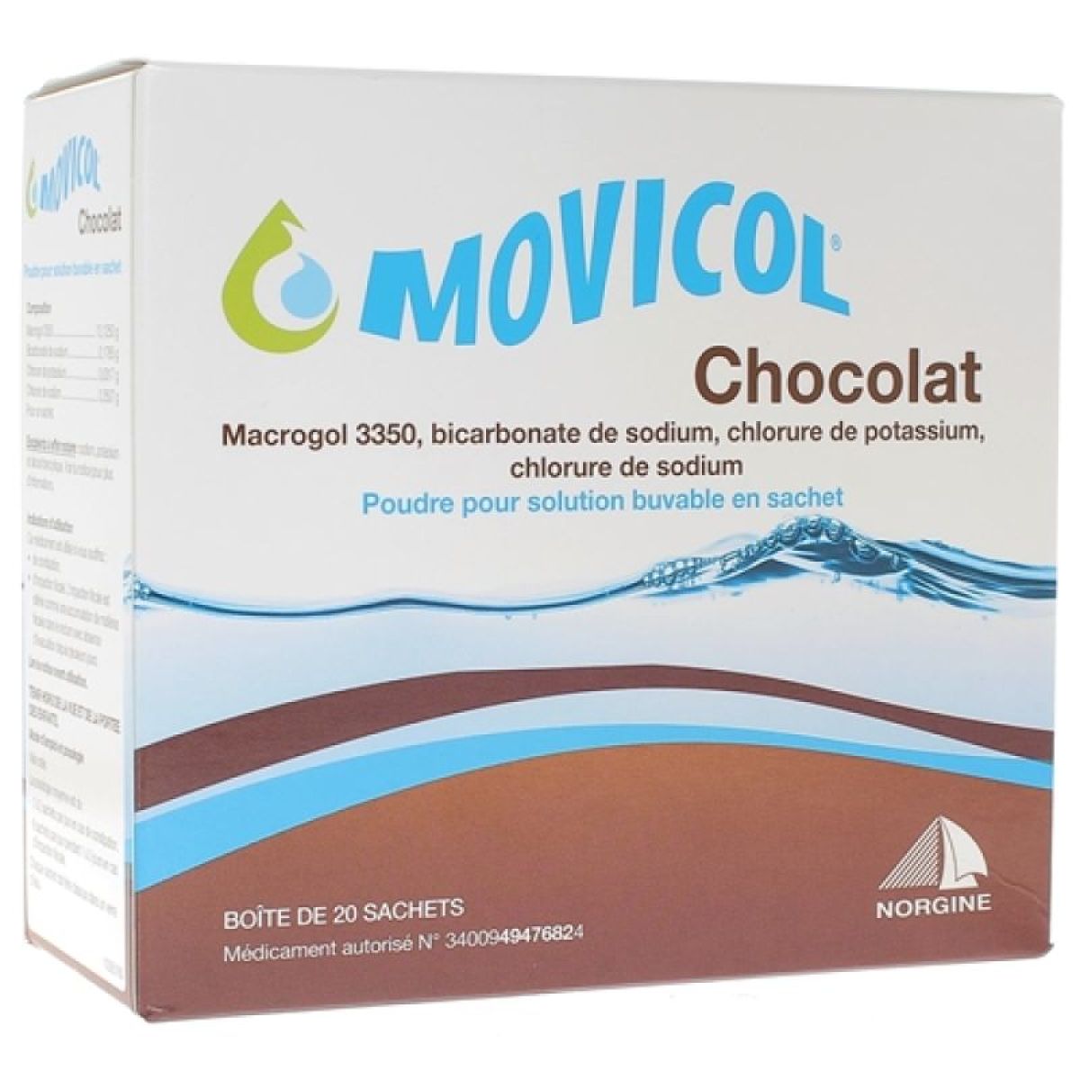 Movicol Chocolat, Pulver zur Herstellung einer Lösung zum Einnehmen