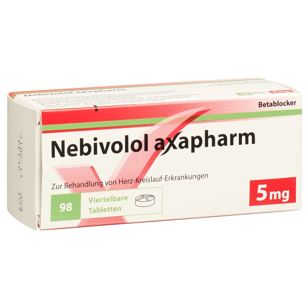 Nebivolol Axapharm 5 mg, Tabletten