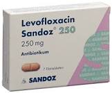 LEVOFLOXACINE Sandoz cpr pell 250 mg 7 pce