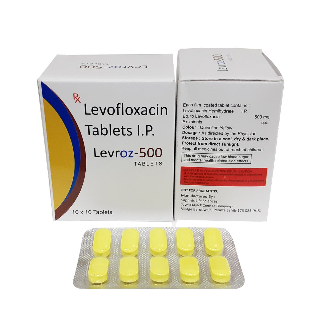 LEVOFLOXACINE Sandoz cpr pell 250 mg 7 pce