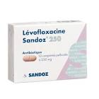 LEVOFLOXACINE Sandoz cpr pell 250 mg 10 pce