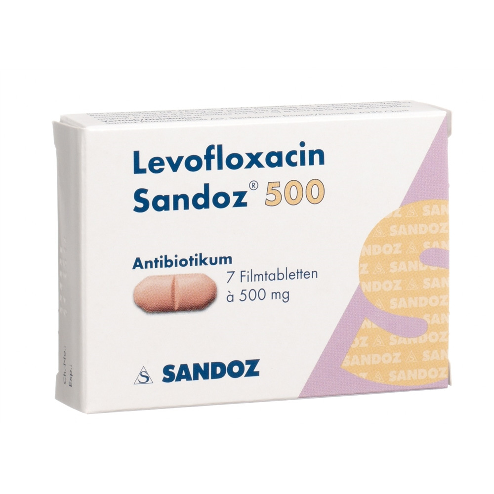 LEVOFLOXACINE Sandoz cpr pell 500 mg 7 pce