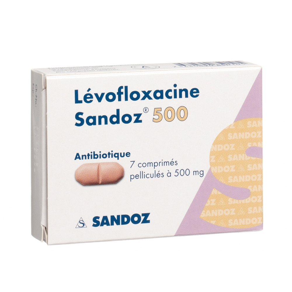 LEVOFLOXACINE Sandoz cpr pell 500 mg 7 pce