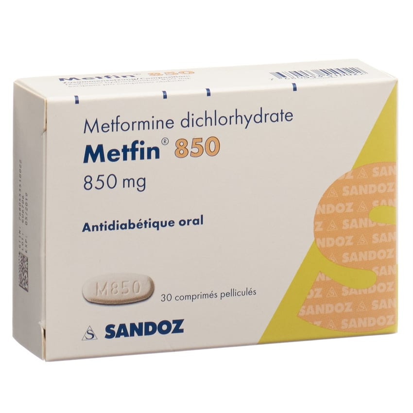Metformine Axapharm, cpr pell 850 mg , 30 pce