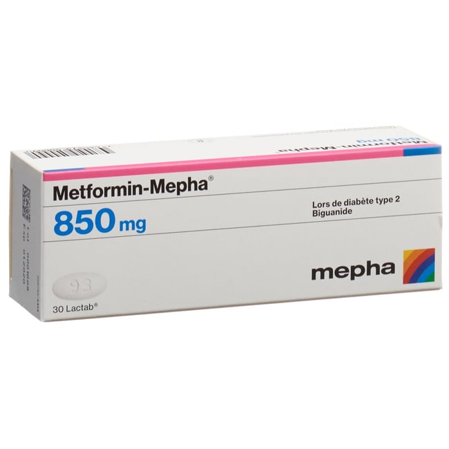 Metformine Axapharm, cpr pell 850 mg , 30 pce