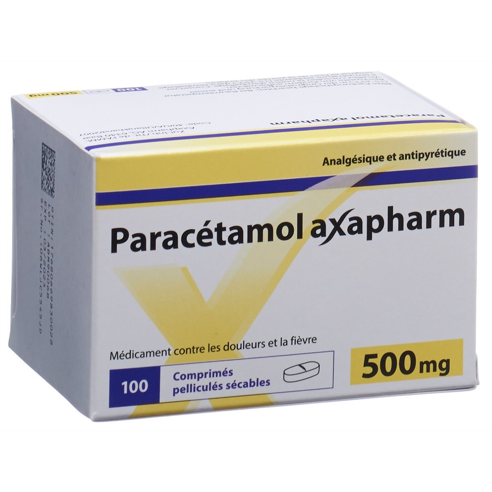 Metformine Axapharm, cpr pell 500 mg , 100 pce