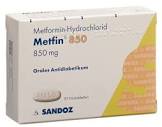 Metfo-X 850 mg, Filmtabletten