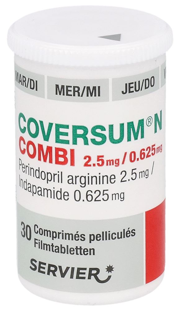 COVERSUM N Combi cpr pell 2.5/0.625 mg 90 pce