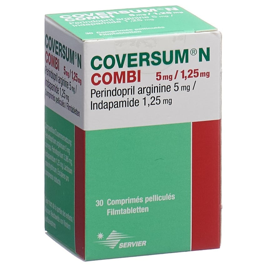Coversum N combi 5/1.25, comprimés pelliculés