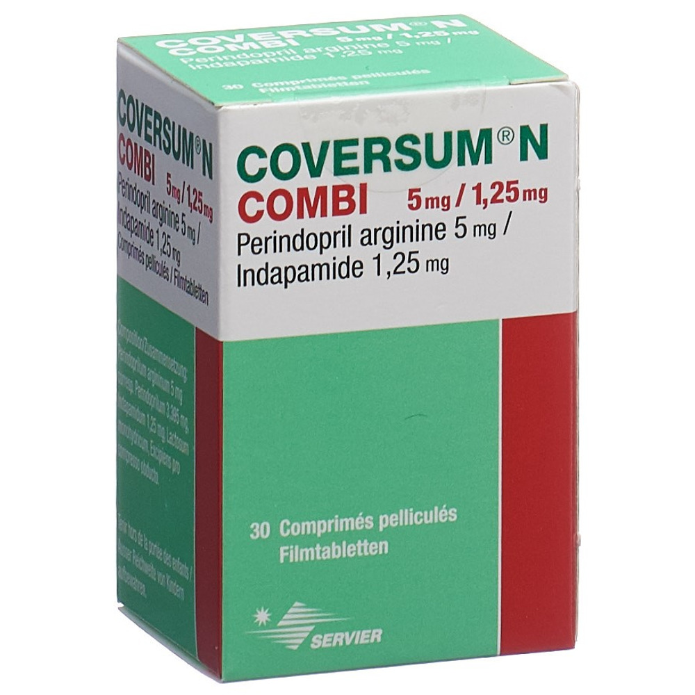 Coversum N combi 5/1.25, comprimés pelliculés