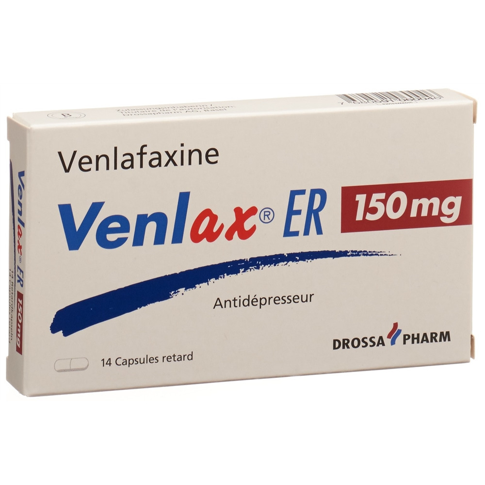 VENLAX ER caps ret 150 mg 14 pce