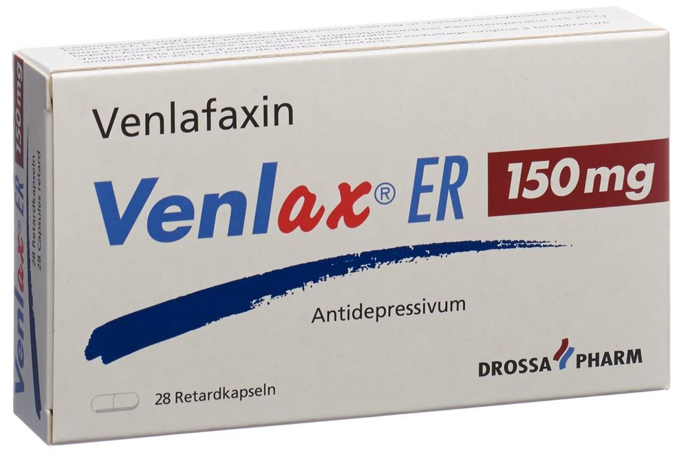 VENLAX ER caps ret 150 mg 28 pce