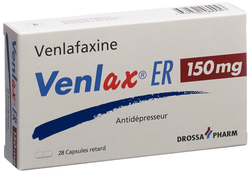 VENLAX ER caps ret 150 mg 28 pce