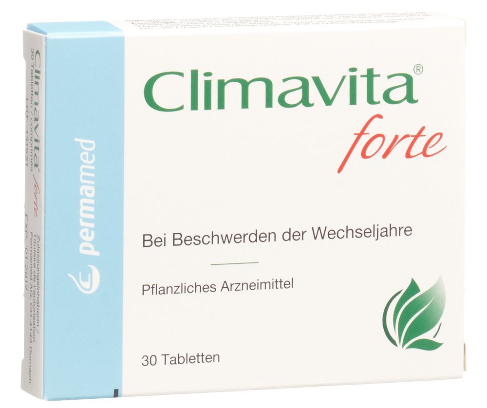 Climavita forte, Tabletten