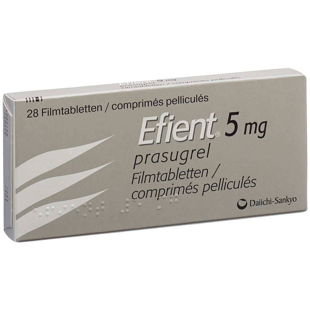 EFIENT cpr pell 5 mg 28 pce