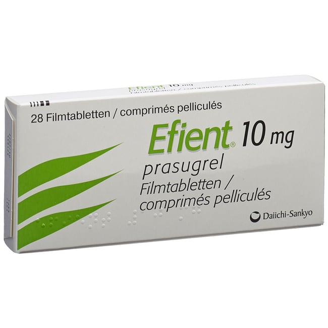 Efient 5 mg, comprimés pelliculés