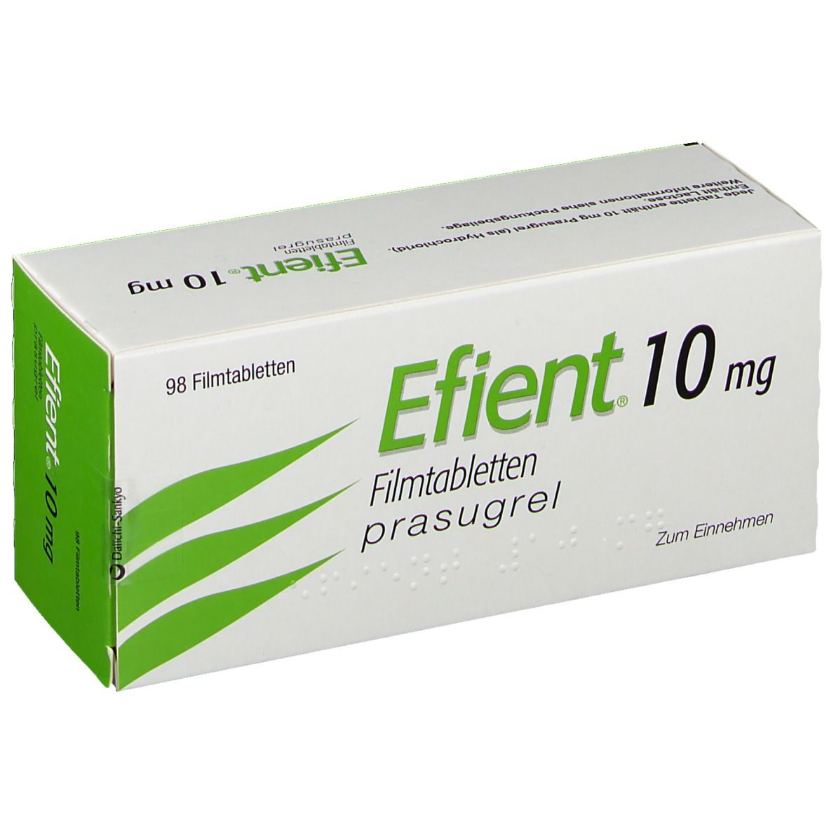 Efient 10 mg, comprimés pelliculés