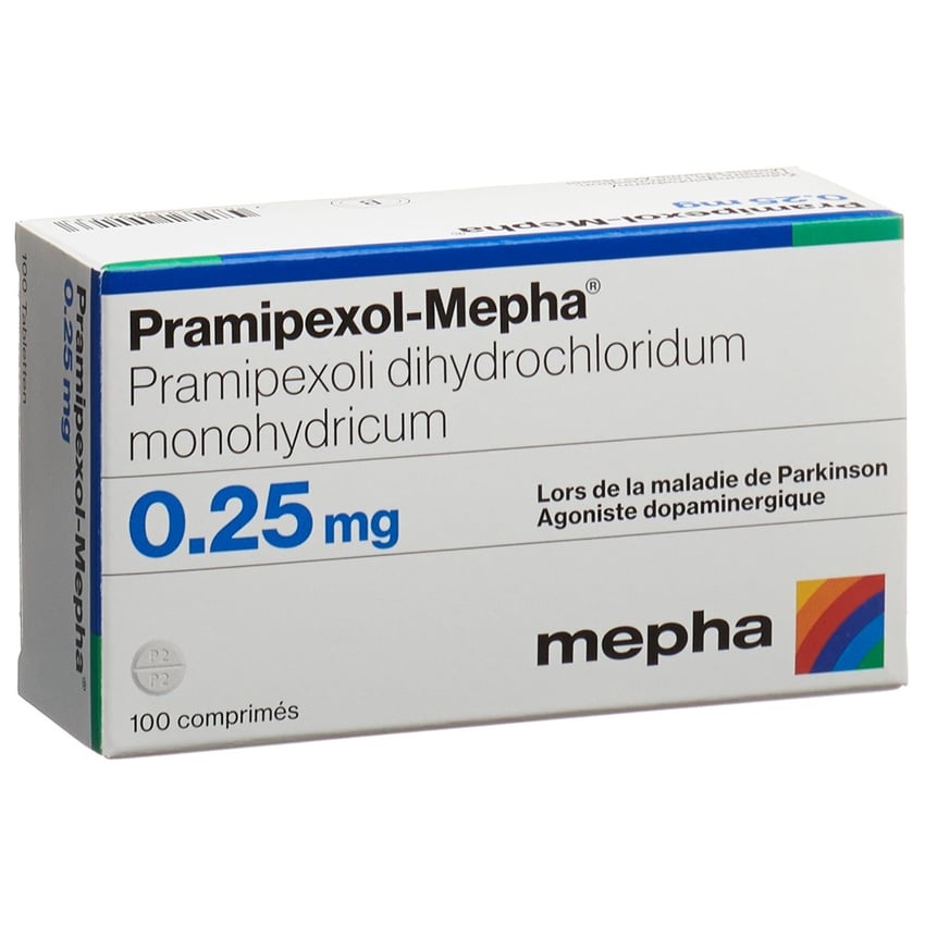 Pramipexol-Mepha 0.5 mg, Tabletten