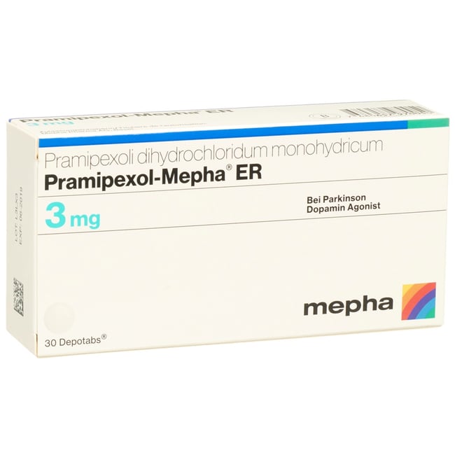 Pramipexol-Mepha 0.5 mg, Tabletten