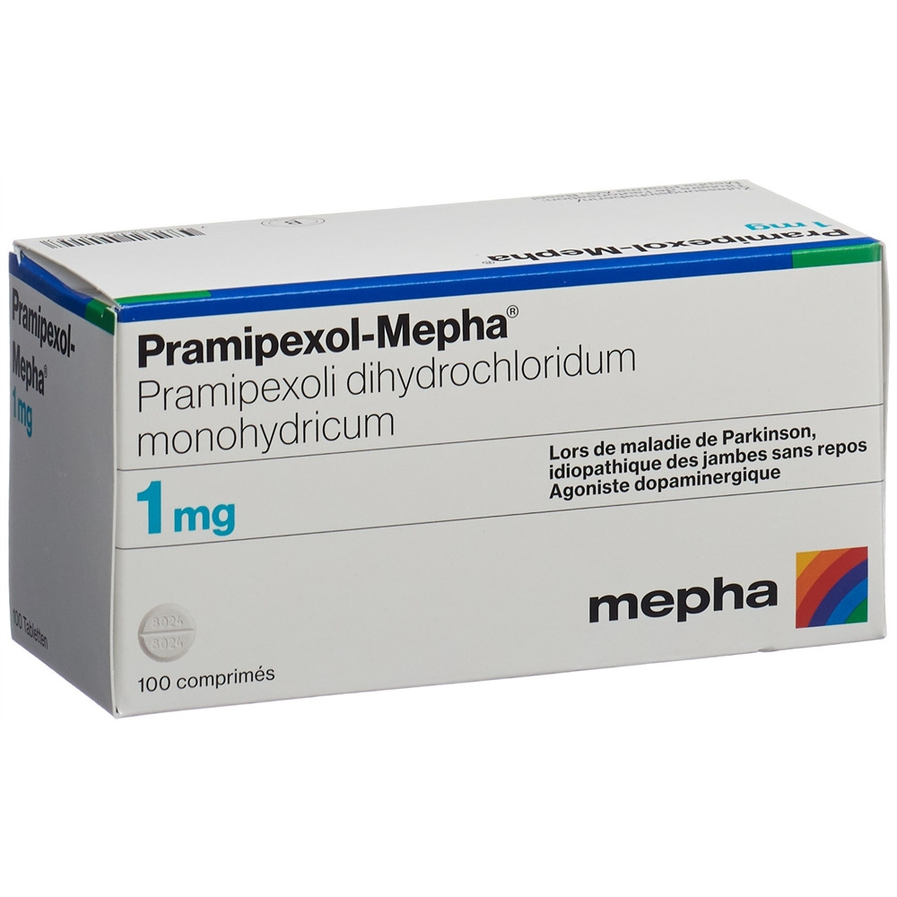 PRAMIPEXOL Mepha cpr 1 mg 100 pce