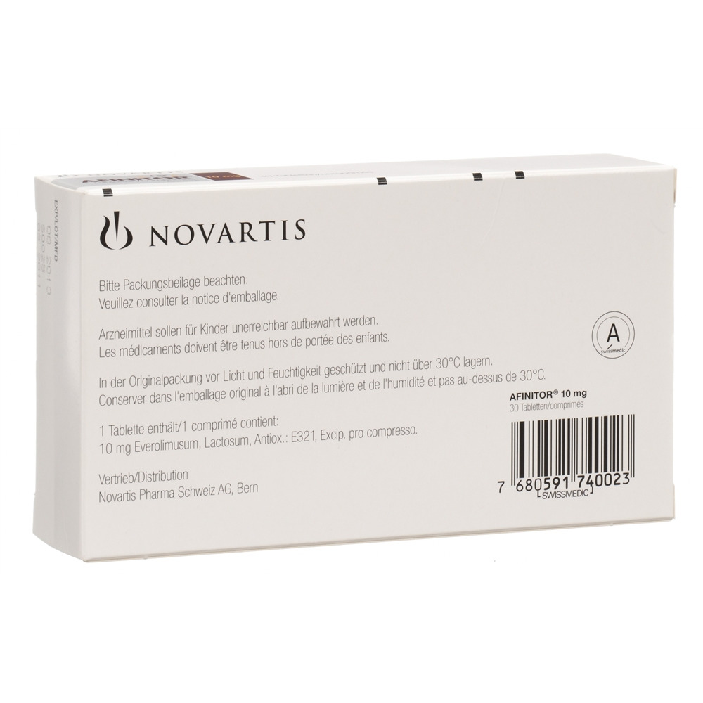 AFINITOR cpr 10 mg 30 pce