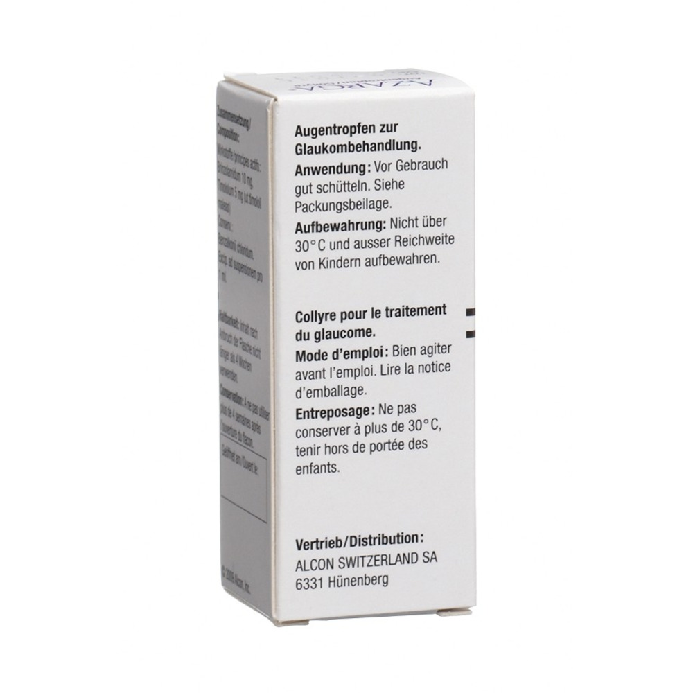 Azarga, Augentropfensuspension
