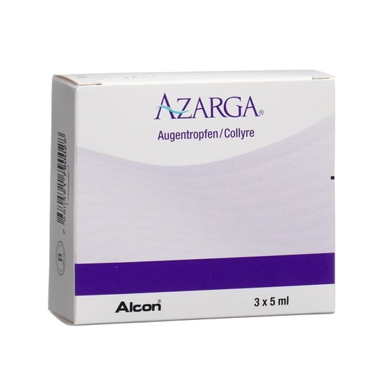 AZARGA susp opht fl 5 ml